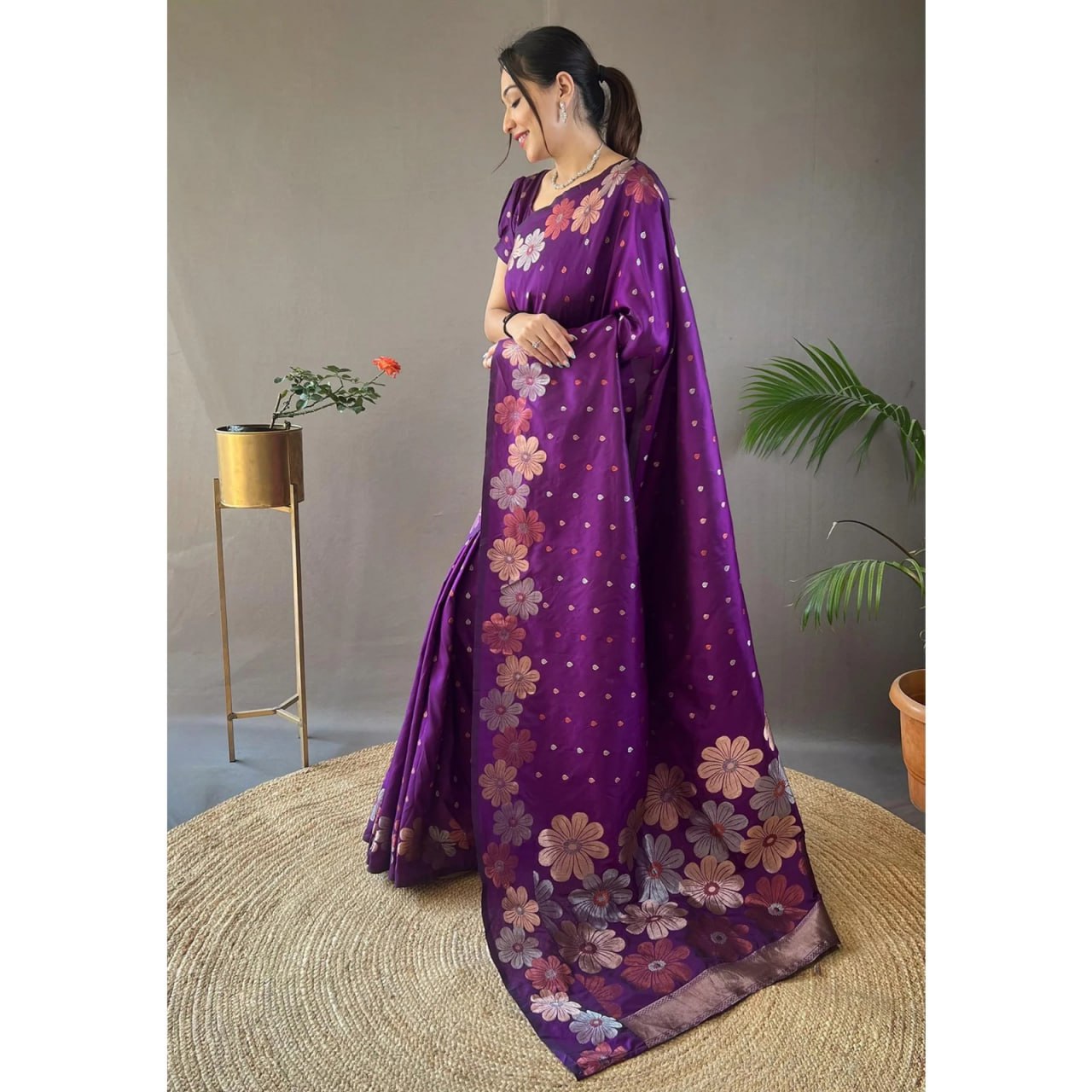 BANARASI SOFT SILK SAREE