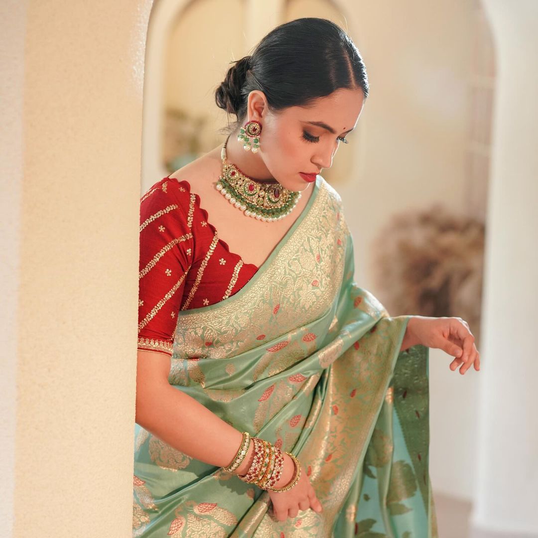 BANARASI SOFT SILK SAREE