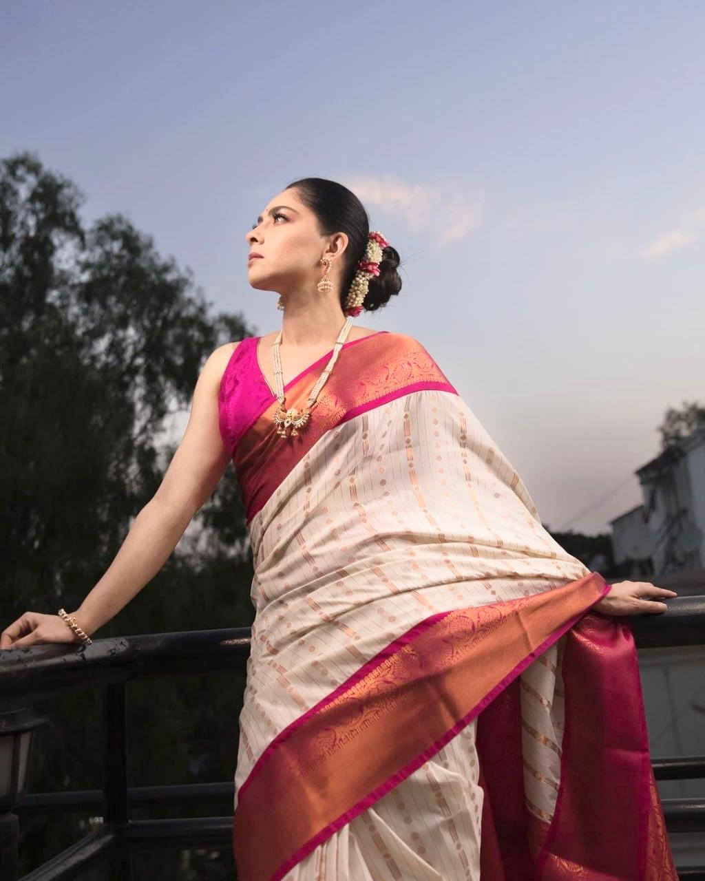 BANARASI SOFT SILK SAREE