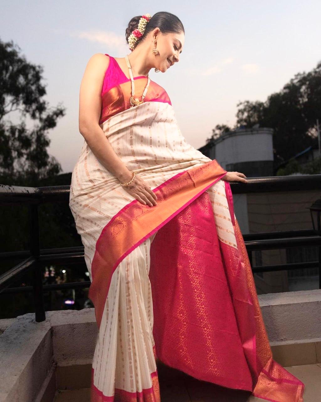 BANARASI SOFT SILK SAREE