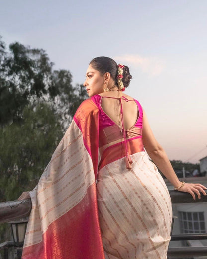 BANARASI SOFT SILK SAREE