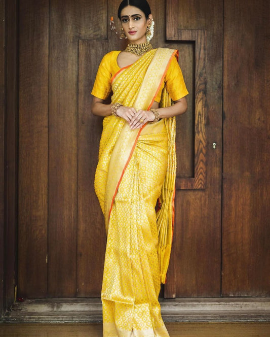 BANARASI SOFT SILK SAREE