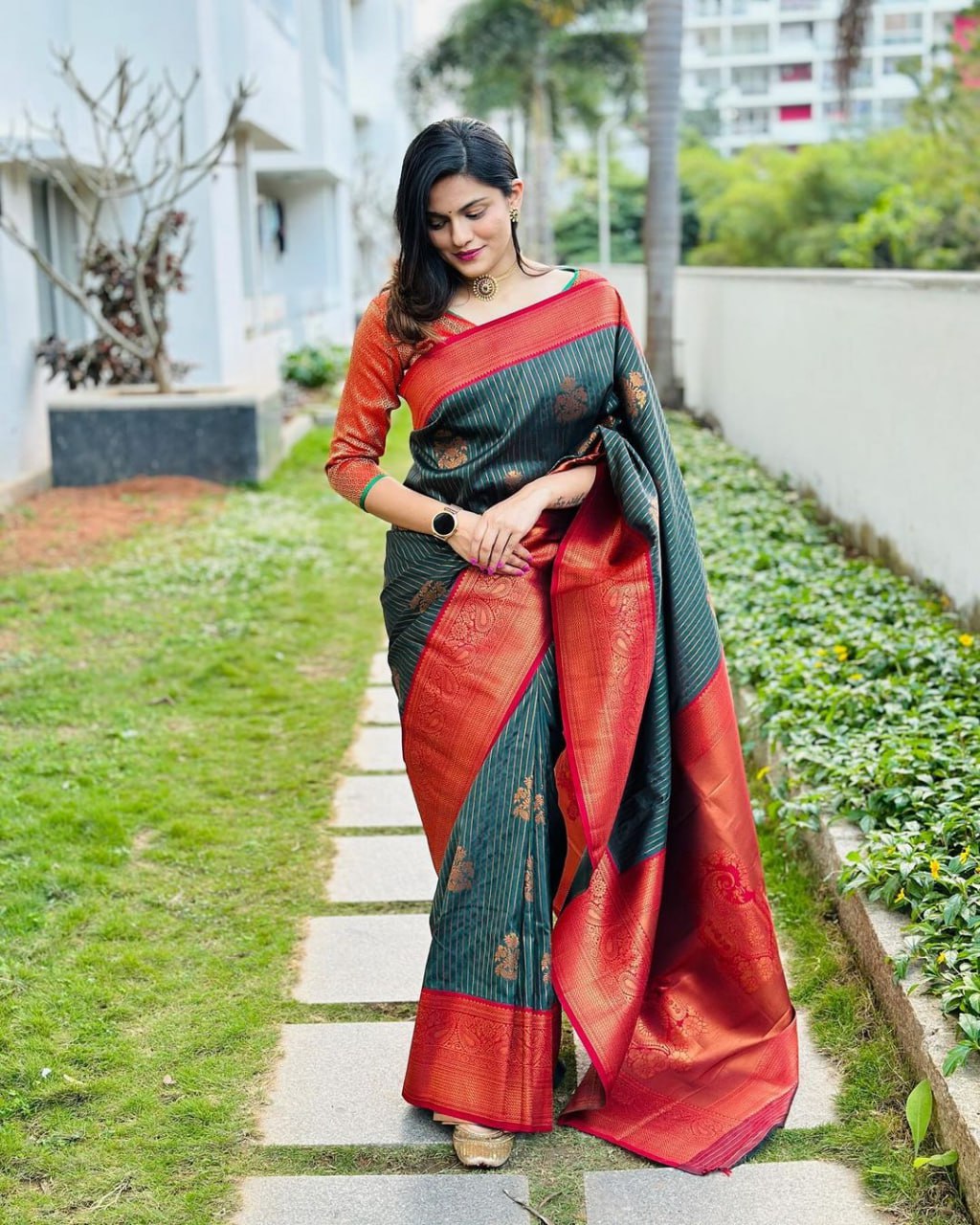 BANARASI SOFT SILK SAREE