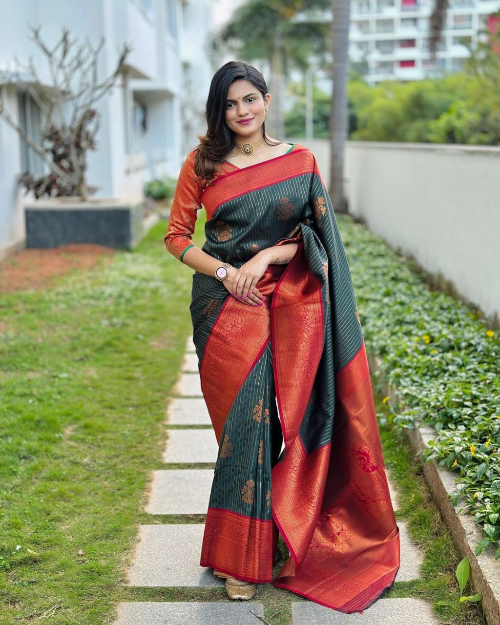 BANARASI SOFT SILK SAREE