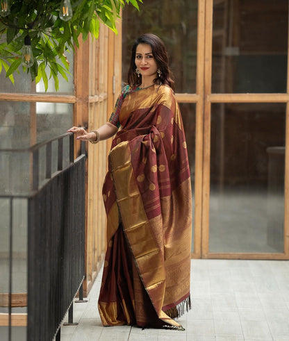 BANARASI SOFT SILK SAREE