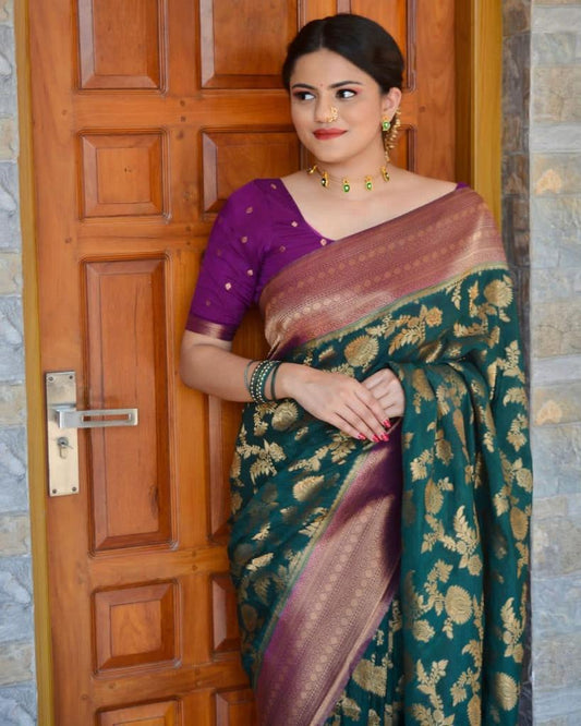 BANARASI SOFT SILK SAREE