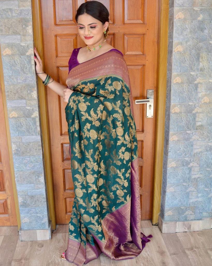 BANARASI SOFT SILK SAREE