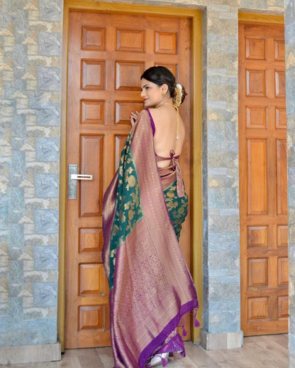 BANARASI SOFT SILK SAREE