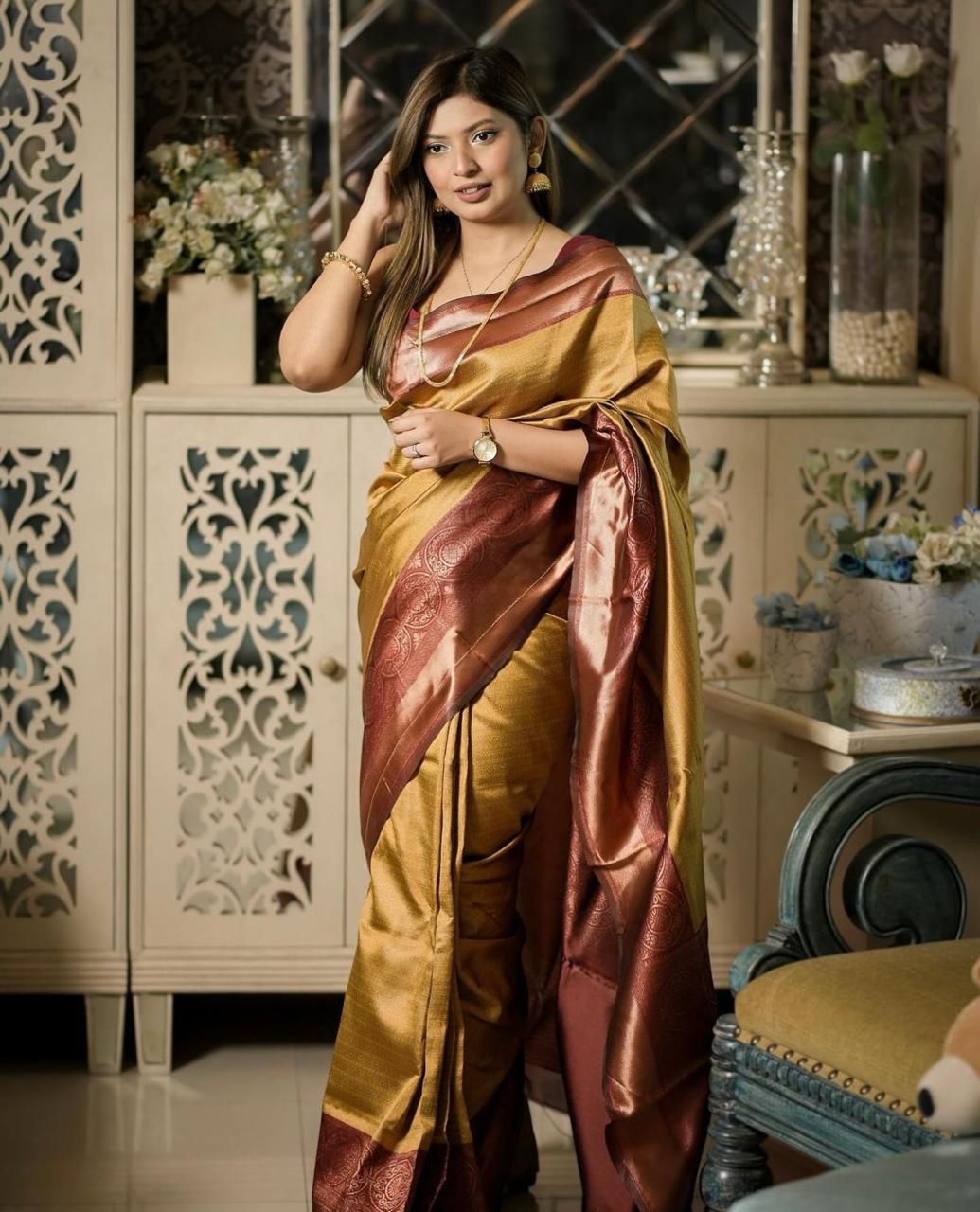 BanarasiSof Silk Saree