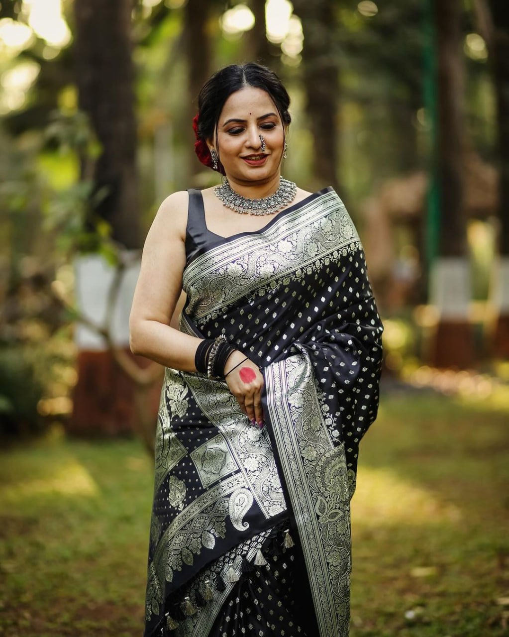 BANARASI SOFT SILK SAREE