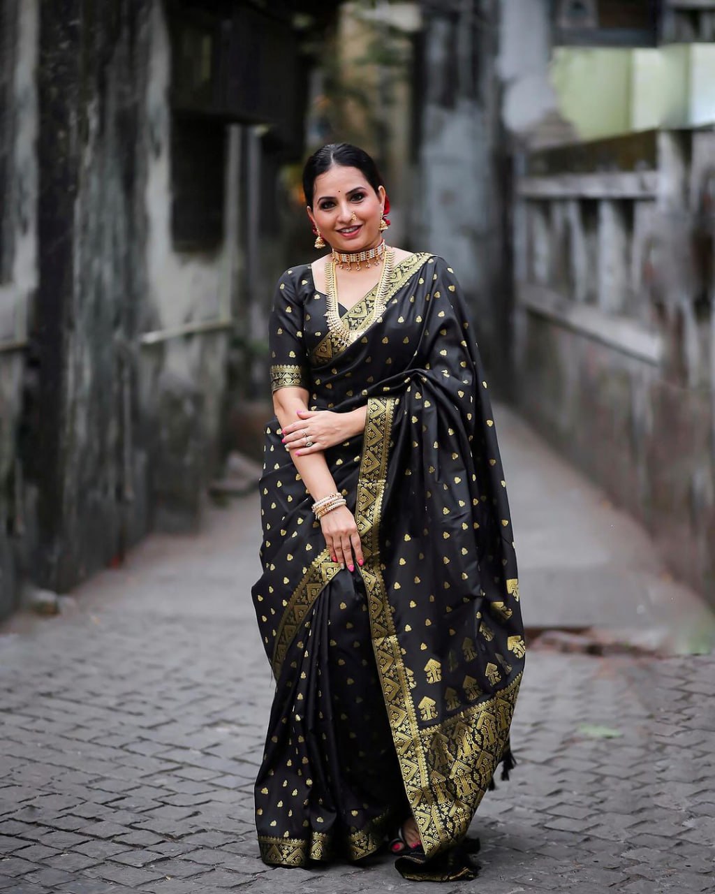 BANARASI SOFT SILK SAREE