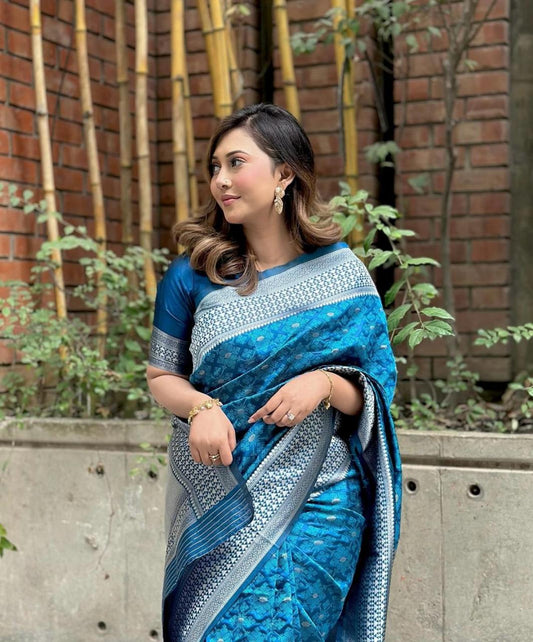 BANARASI SOFT SILK SAREE