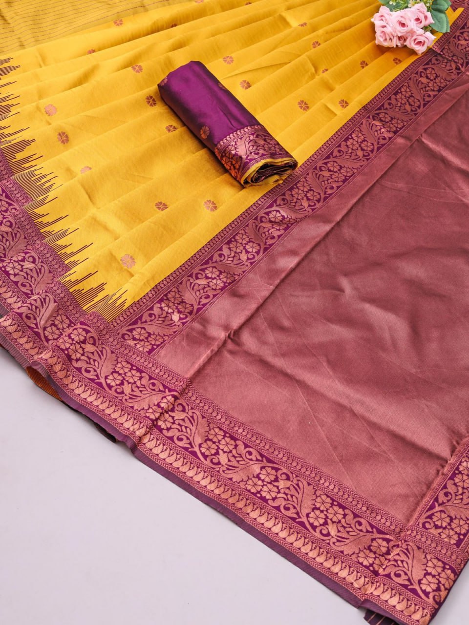 BANARASI SOFT SILK SAREE