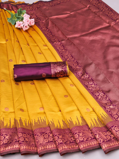 BANARASI SOFT SILK SAREE