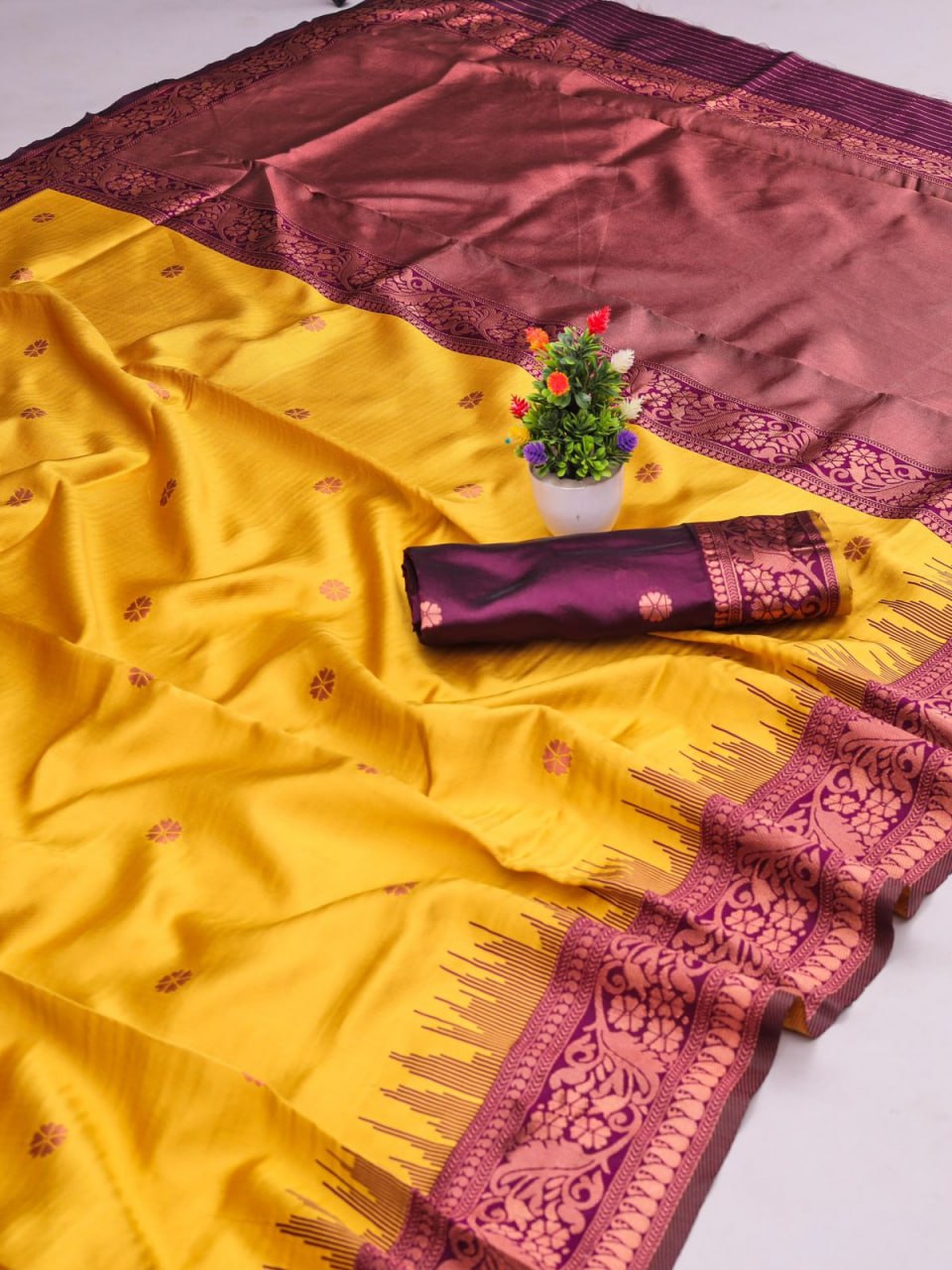 BANARASI SOFT SILK SAREE