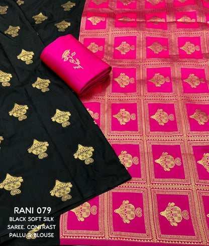 BANARASI SOFT SILK SAREE