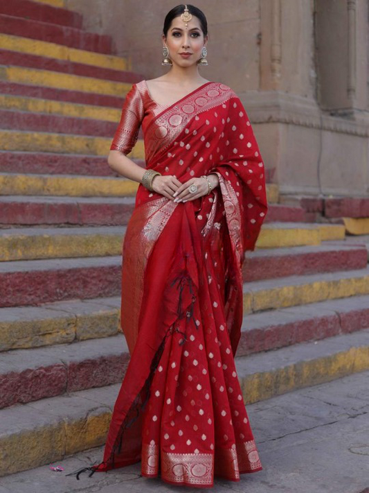 BANARASI SOFT SILK SAREE