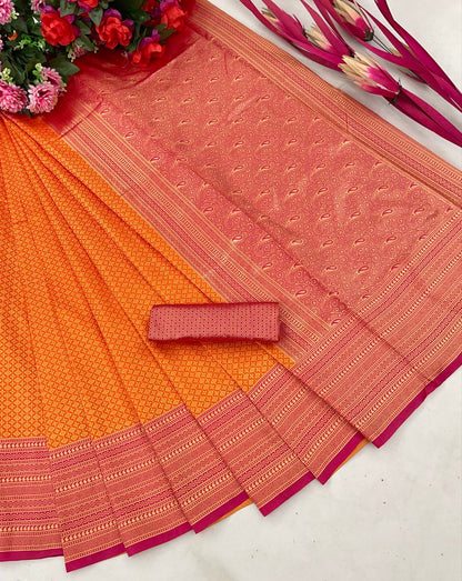 BANARASI SOFT SILK SAREE